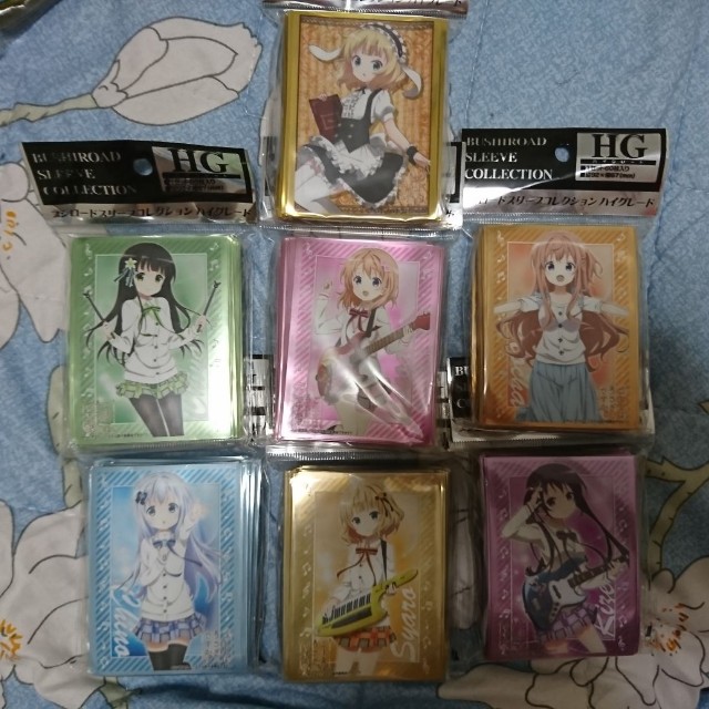 Anime Card Sleeves, Hobbies & Toys, Memorabilia & Collectibles, Fan