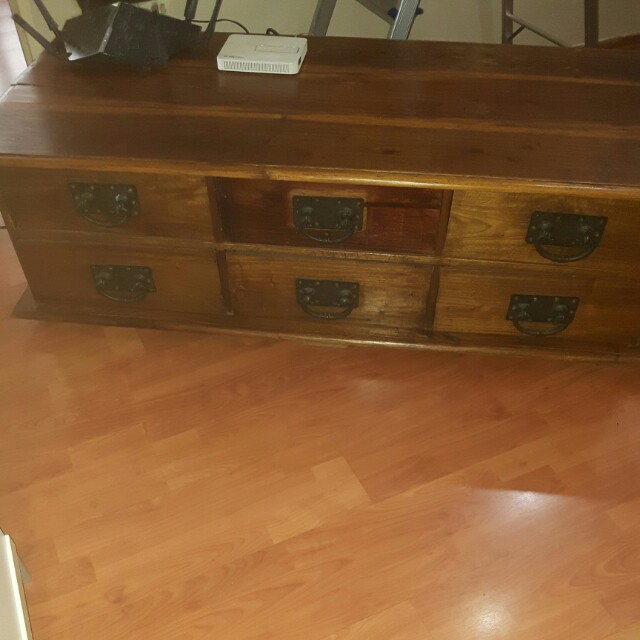 Antique TV console, Furniture & Home Living, Furniture, TV Consoles on