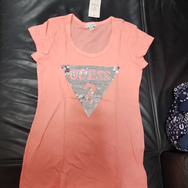 guess sequin t shirt