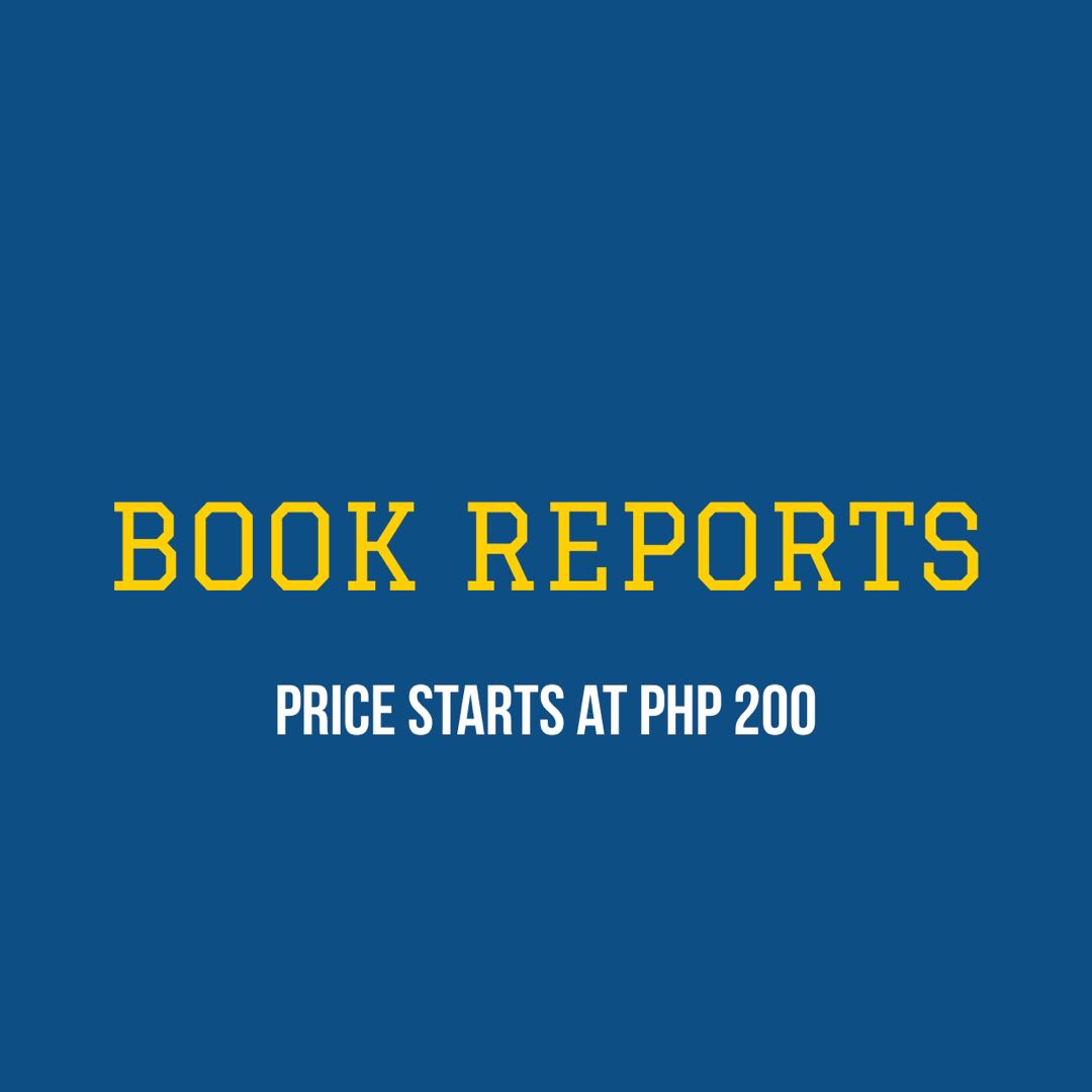Book Report (Category: Looking For) located in Marikina City. Submitted by youngneedsrakets (Listing ID 156473582, Image 1). Description: Hi! I'm a student taking a course of Bachelor of Arts in Communication Research. I can help you with your book report! .