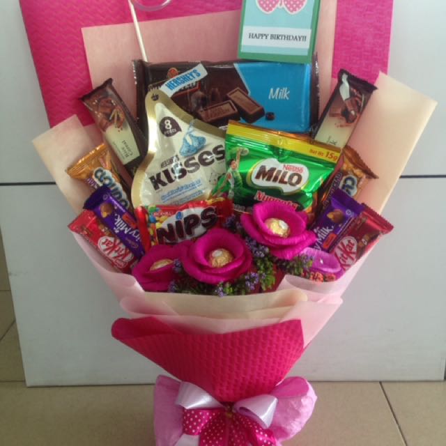 Bunga Bunga Coklat Food Drinks Packaged Snacks On Carousell