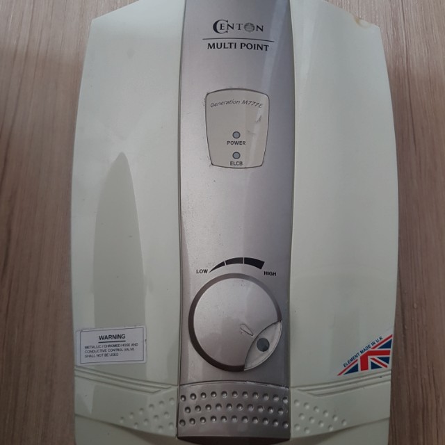 Centon Water Heater Kitchen Appliances On Carousell