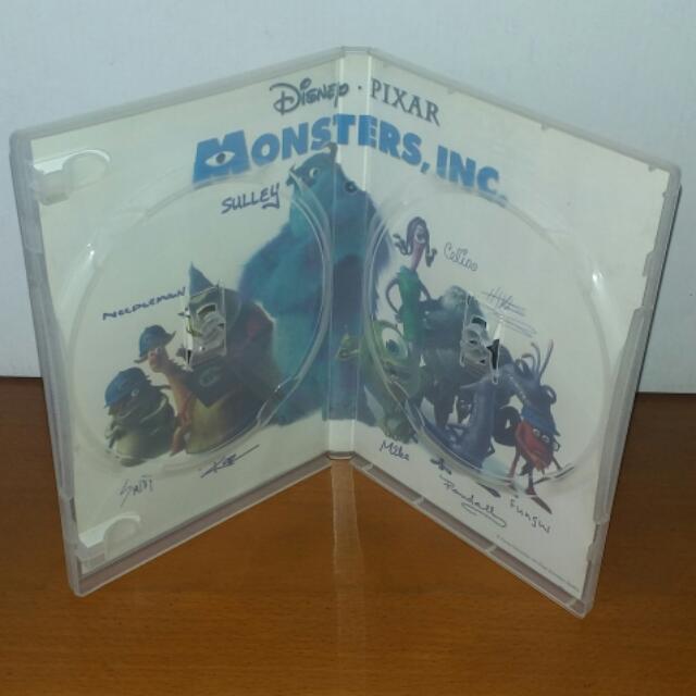 Collector's Edition Disney Pixar Monsters INC 2 Disc DVD, Hobbies & Toys, Music & Media, Music
