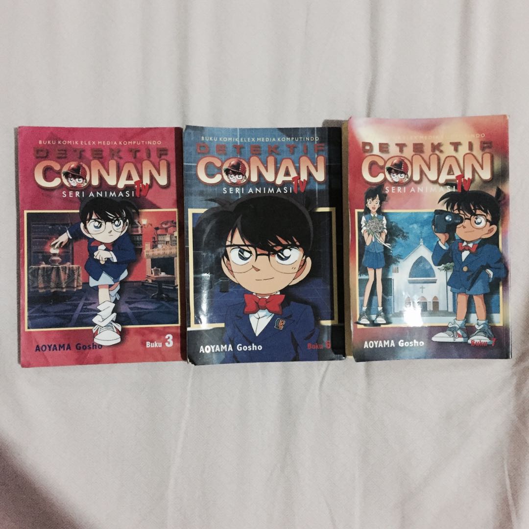 Comic Conan FULL COLOR Books Stationery Comics Manga On Carousell