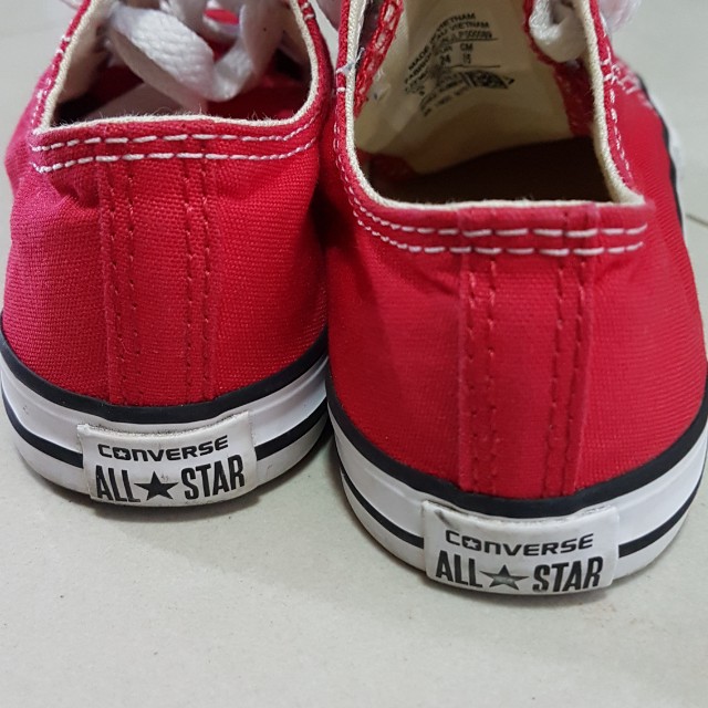 all star converse red shoes