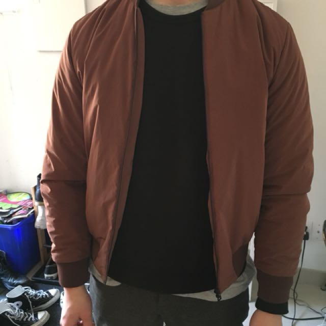 COS x Mr. Porter Bomber Jacket 38 regular M Men s Fashion Clothes on Carousell