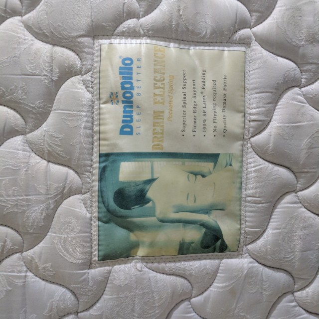 Dunlopillo Super Single Mattress, Furniture & Home Living, Furniture