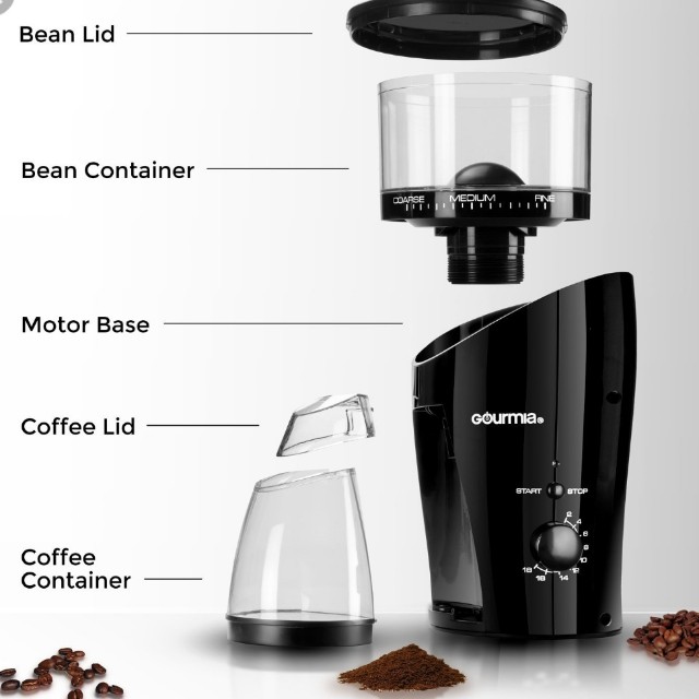Gourmia Coffee Grinder, TV & Home Appliances, Kitchen Appliances