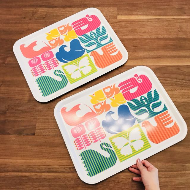 Ikea Bright And Colourful Plastic Tray Home Appliances On Carousell