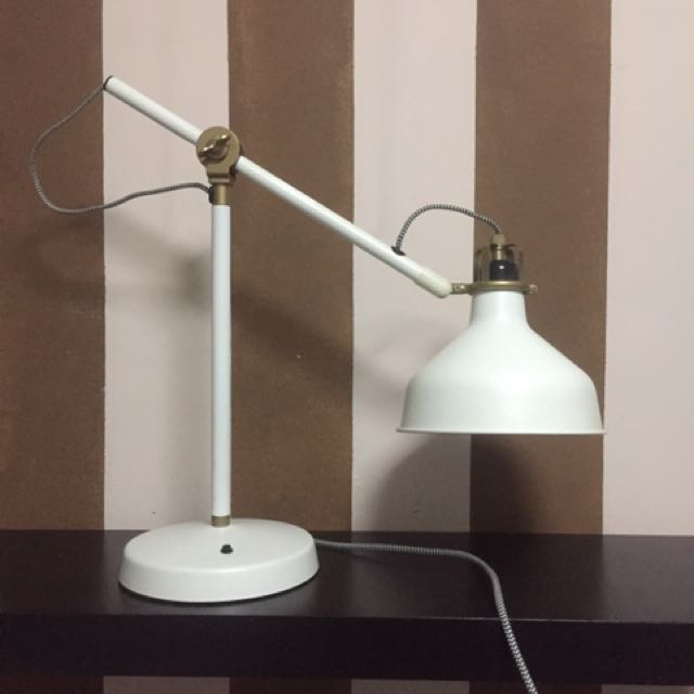 Ikea Ranarp Work Lamp Off White Furniture Home Decor On Carousell