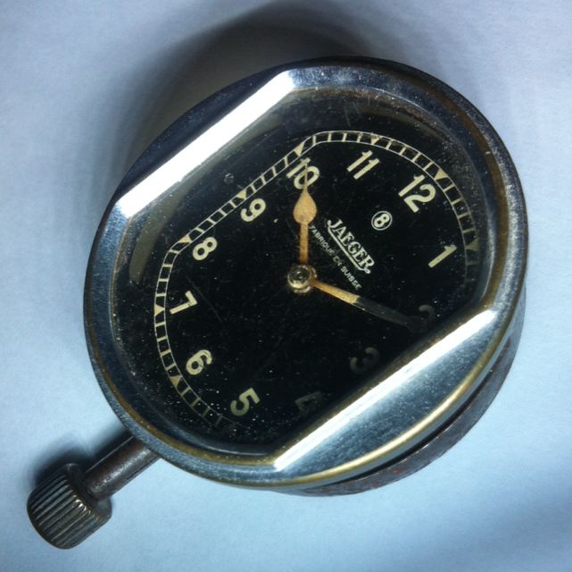 Jaeger Le Coultre 8 Day Car clock, Hobbies & Toys, Memorabilia