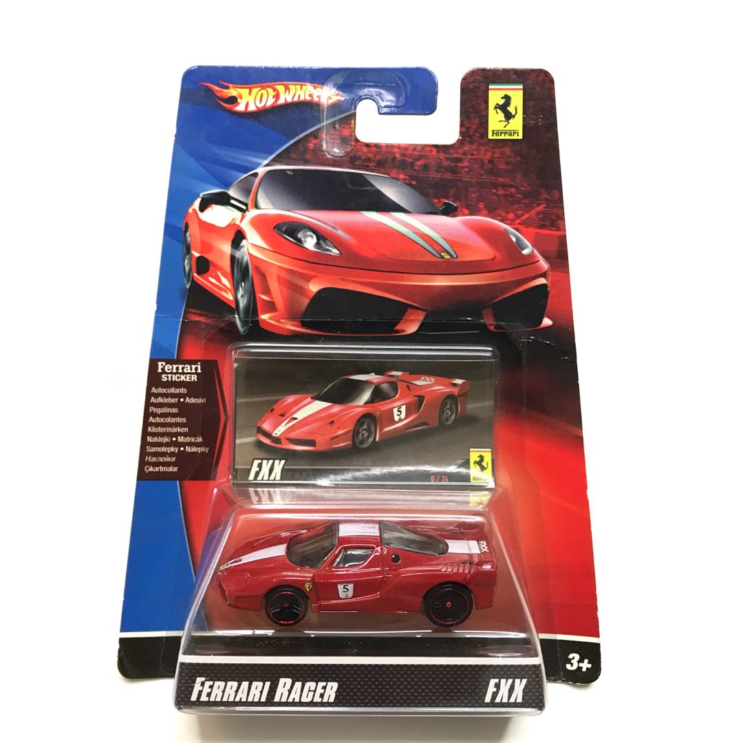 Hot Wheels Ferrari Racer Fxx red 5 