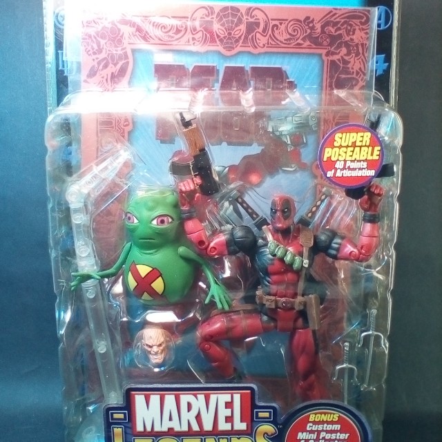 Marvel legends deadpool store toy biz