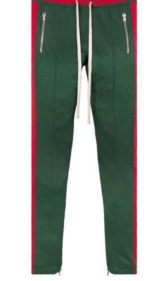 green gucci track pants