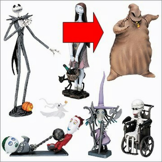 nightmare before christmas oogie boogie toy