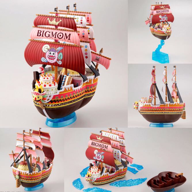 One Piece Grand Ship Collection Queen Mama Chanter Plastic