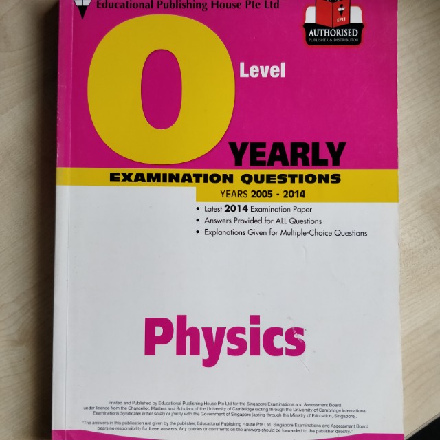 Physics O level Examination Questions. (Category: Textbooks) located in Makati City. Submitted by crossco88 (Listing ID 156510427, Image 1). Description: The item has some scratches in the cover but NOTHING is written inside. Looks brand new. Exam questions w/ answer key at the back. Rfs: never took physics..