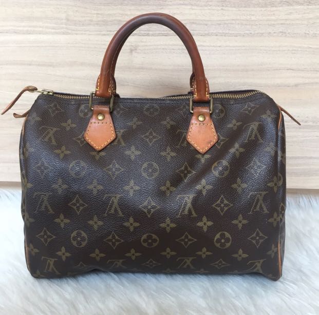 Louis Vuitton micro speedy, Barang Mewah, Tas & Dompet di Carousell