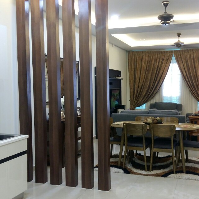 Tiang Divider Ruang Tamu Home Furniture Décor On Carou