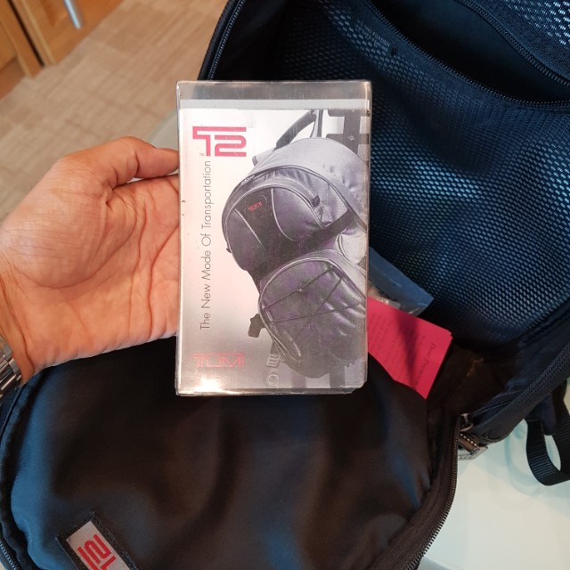 Tumi Backpack with original warranty and free new Tumi keychain, Men