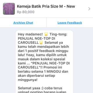 Ting tong another testi from carousell❤️❤️