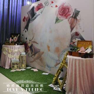 奇幻愛麗絲套組～婚禮佈置道具出租