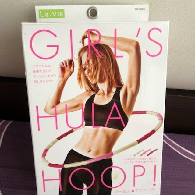 呼拉圈Girl's Hula Hoop 80cm (可拼拆）?聖誕禮物?, 運動產品, 運動與健身, 運動與健身- 拉伸配件- Carousell