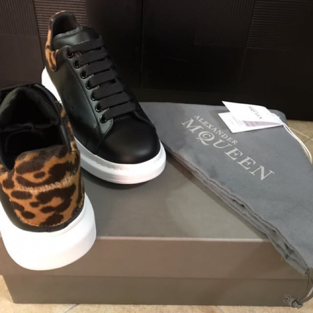 alexander mcqueen sneakers leopard