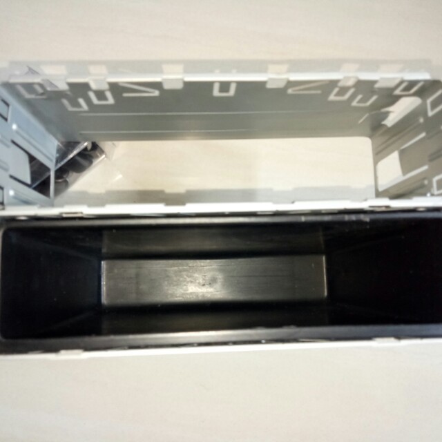 Audio bracket conversion (Category: Audio Systems) located in Singapore. Submitted by samsonlow (Listing ID 156645989, Image 1). Description: This bracket to convert from double din head set to single head unit. Condition is as show in pictures..