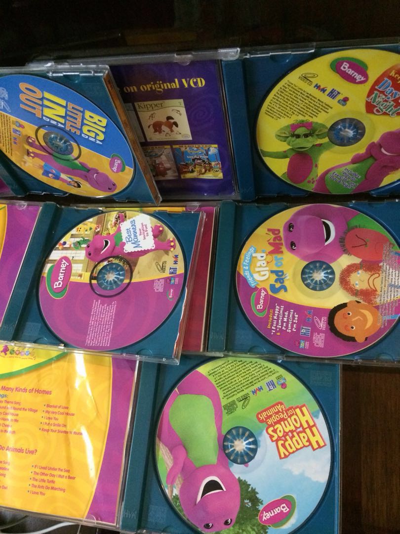 Barney series, Hobbies & Toys, Music & Media, CDs & DVDs on Carousell