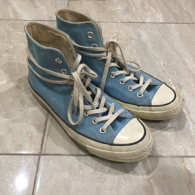 Converse 70s baby blue Fesyen Pria Sepatu di Carousell