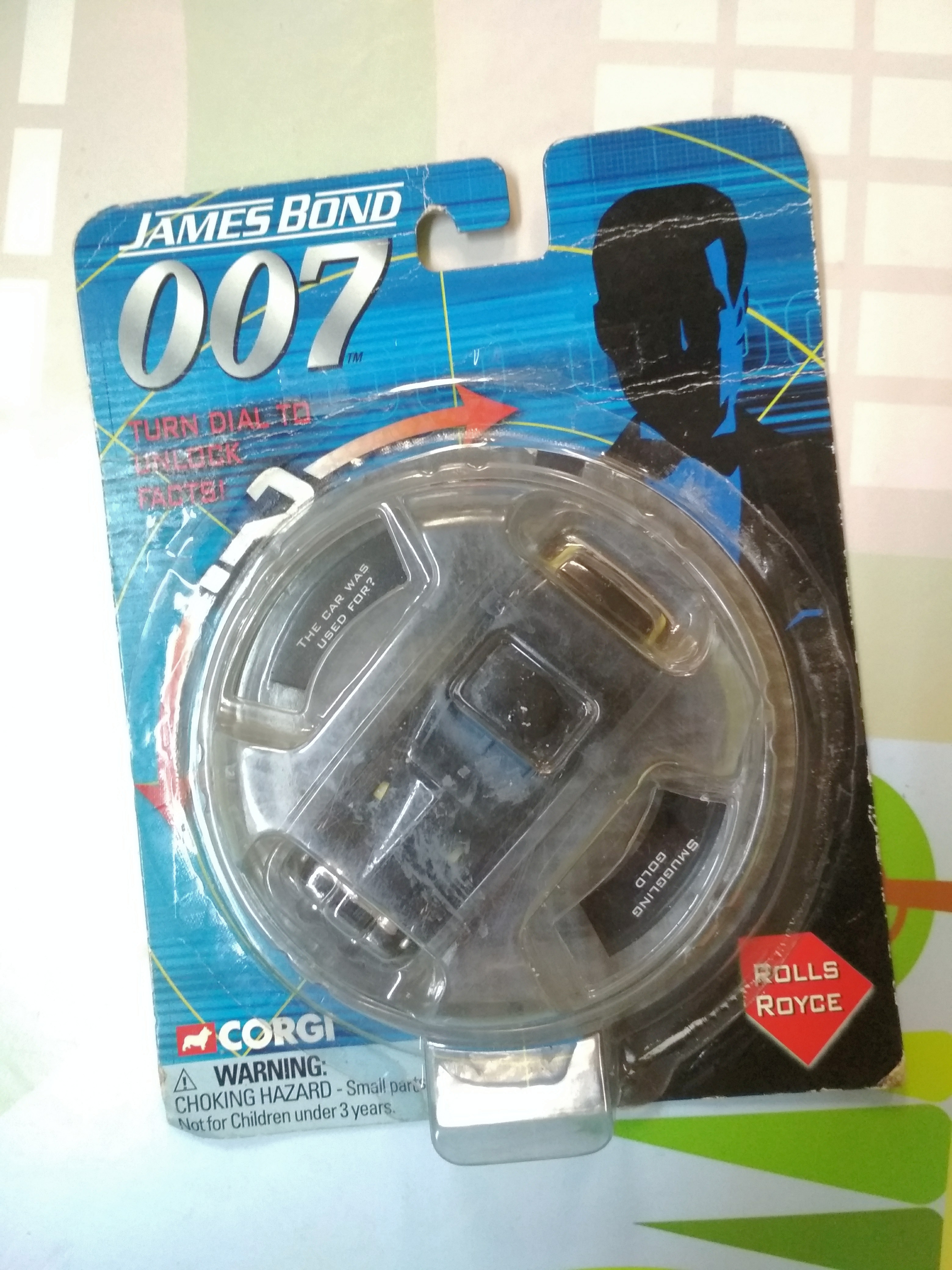 Corgi 9cm Long TY95609 - James Bond 007 Rolls Royce
