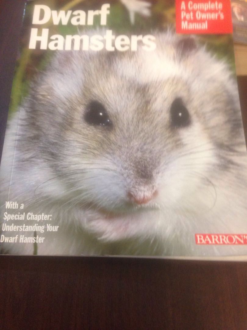 Dwarf Hamsters - A Complete Pet Owner's Manual (With special chapter on Understanding Your Dwarf Hamster), Books & Stationery, Fiction on Carousell