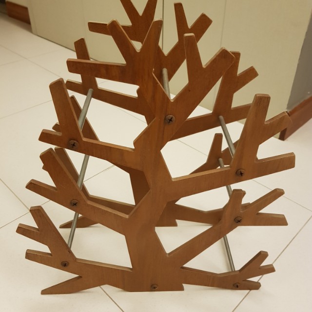 Exotic Tree Shaped Wine Rack Furniture Home Decor On Carousell