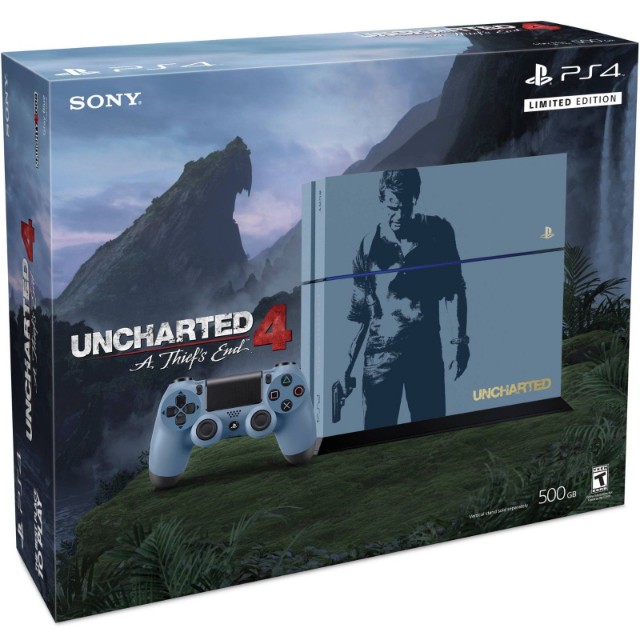  New FW 3 55 PlayStation 4 PS4 Uncharted 4 Limited 