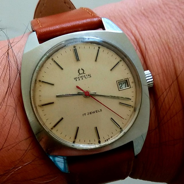 Titus manual winding clearance