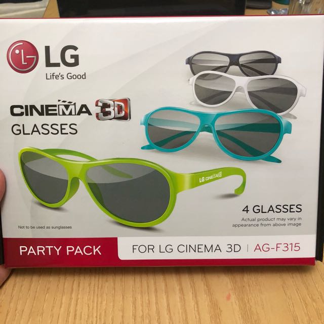 Lg Cinema 3d Glasses X4 Ag F315 Electronics Others On Carousell
