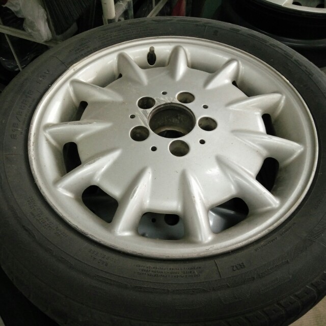 Original Dealership Rims Mercedes original rims, Car Accessories on Carousell