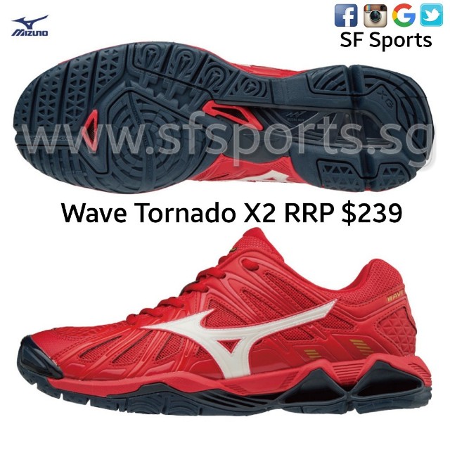 mizuno wave tornado 2