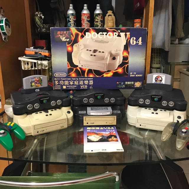 N64 V64 CD64 nintendo 珍藏分享 share collection, 電子遊戲, 遊戲機配件, 遊戲週邊商品 ...