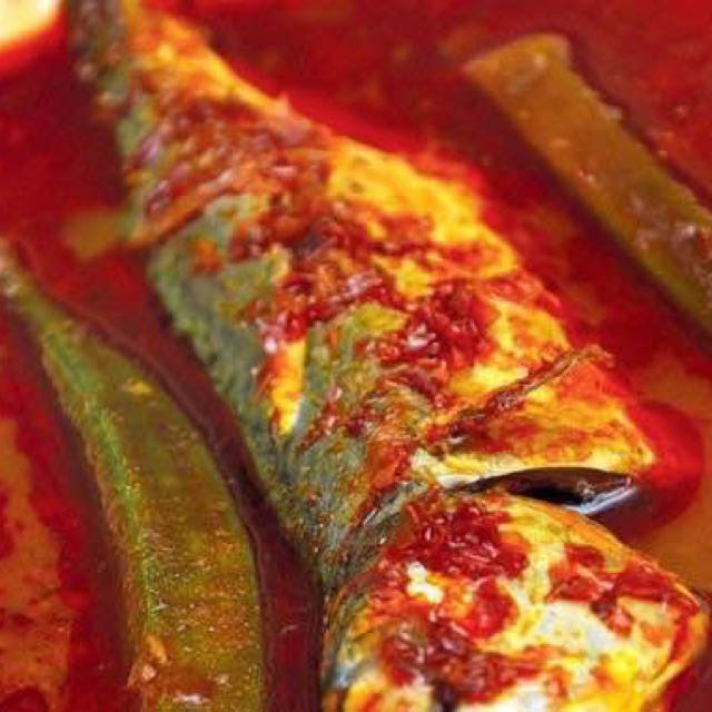 Nasi Lauk Asam Pedas Ikan Cencaru Food Drinks Instant Food On Carousell
