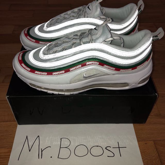air max 97 undefeated white