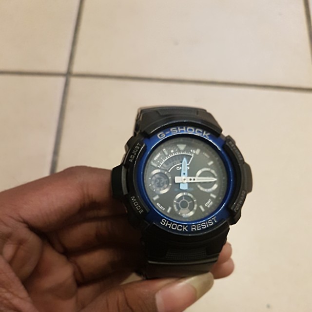 tali jam g shock aw 591