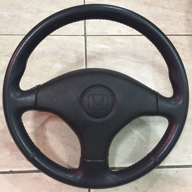 Original Honda SIR Steering wheel, Car Parts & Accessories on Carousell