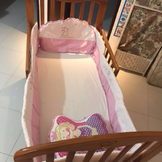 Price Reduce To 100 Mama Love Baby Cot 5 In 1 Babies Kids