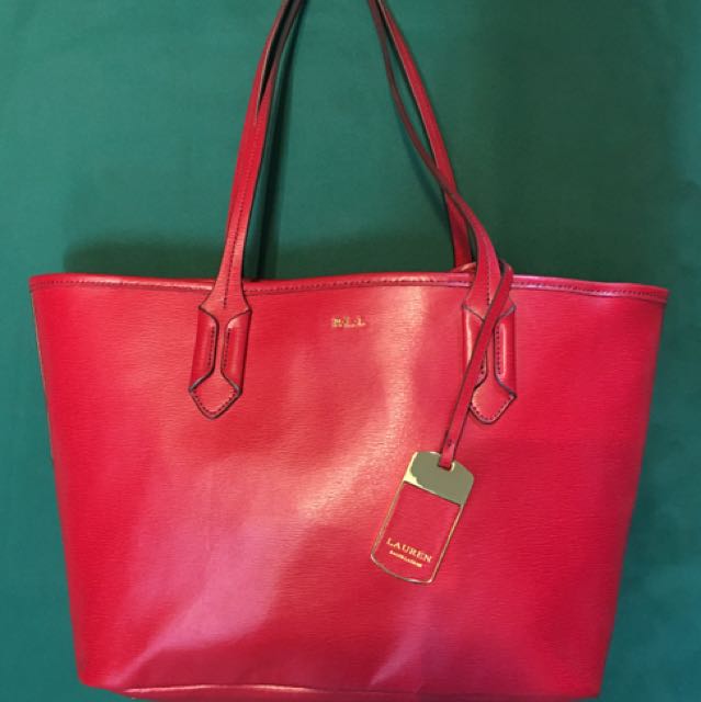 Ralph Lauren Red Bag Women s Fashion Bags Wallets Beach Bags