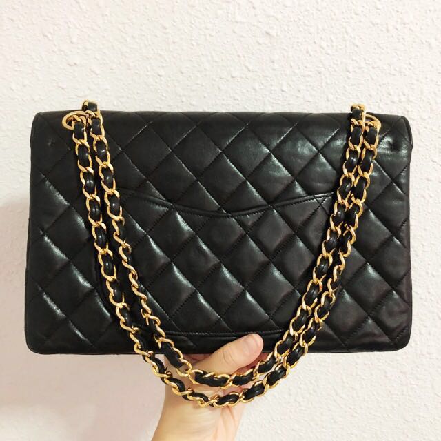 Vintage Leather Chanel Purse From 1985 Crownhock 39383