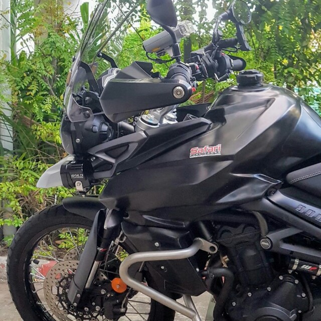 Safari Singapore Triumph Tiger 800 Xc Tiger 800 Xcx 30 Litres Fuel Tank Ready Stock Promo Do Not Pm Kindly Call Us Kindly Follow Us Motorcycles Motorcycle Accessories On Carousell