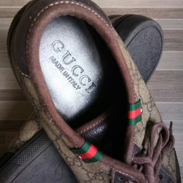 Sepatu Gucci Kw Super Fesyen Pria Sepatu Di Carousell