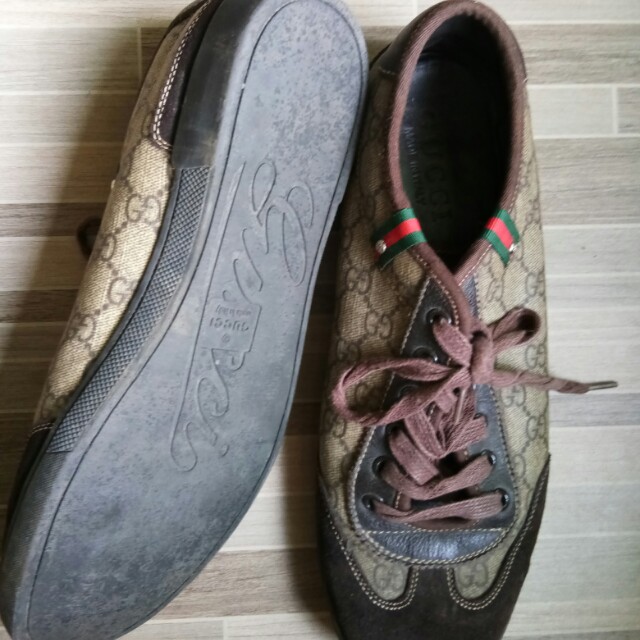 Sepatu Gucci Kw Super Fesyen Pria Sepatu Di Carousell